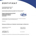 Zertifizierung nach DIN EN ISO 14001 : 2015