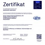 Zertifizierung nach DIN EN ISO 14001 : 2015